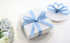 Dusty Blue Ribbon 5/8 Inch Dusty Blue Satin Ribbon Wedding Ribbon for Gift Wrapping Hair Ribbon Gift Ribbon Silky Ribbon for Crafts Christmas Deco...