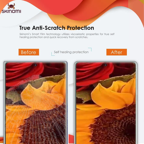 Skinomi Screen Protector Compatible with Samsung Galaxy Note 20 (6.7 inch)(2-Pack)(Case Compatible) Clear TechSkin TPU Anti-Bubble HD Film...