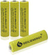 GEILIENERGY Solar Light Batteries AA Size NiCd AA 600mAh 1.2V Rechargeable Battery for Solar Lamp(Pack of 4)...