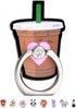 Velvet Caviar Cell Phone Ring Holder - Finger Ring & Stand - Improves Phone Grip Compatible with iPhone, Galaxy, Most Smartphones (Iced Coffee)......