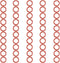 50PCS O-Ring Replacement, OEM#11105 Vehicle Oil Drain Plugs, Nitrile Rubber Automobile Transmission Engine Gasoline Sealing Gasket Rings, Universa...