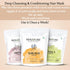 Combo Of Amla Powder Aritha & Shikakai (Pack Of 3) | For Natural Beautiful Hair | Hair Pack for Hair, Conditioning, Smooth, and Shinny, and all ty...