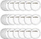 30Pack 2.4 inch Clear Button Pins Make Your Own Buttons Picture Button Pin Acrylic Design Button Badge Clear Picture Buttons Badges Kit for DIY Cr...
