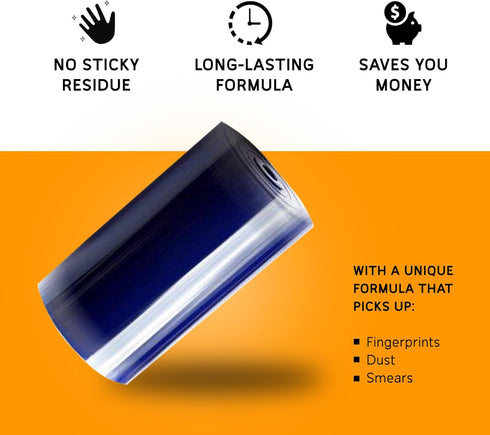 in The Groove Vinyl Replacement Roller Cleaner - Quick Cleaning Vinyl Records or LP Surfaces from Dust, Anti-Static Record Cleaner Roller to Keep ...