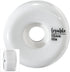 TROUBLE SKATEBOARDS Blank Wheels 55mm Skateboard White Blanks (W2)...
