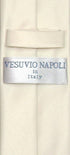 Vesuvio Napoli Narrow NeckTie Skinny CREAM Color Men's Thin 2.5" Neck Tie...