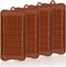 Chocolate Bar Mold Silicone - Candy Bar Molds for Chocolate Break-Apart Silicone Chocolate Molds Protein and Engery Bar Silicone Molds Pack of 4...