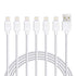 iPhone Charger 6Pack 3FT USB Lightning Cable Charging Cord Compatible with iPhone XR XS XSMax X 8 8 Plus 7 7 Plus 6 6s Plus SE 5 5s 5c (White)...