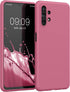 kwmobile Case Compatible with Samsung Galaxy A13 4G Case - Soft Slim Protective TPU Silicone Cover - Dark Rose...