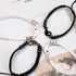 Yin Yang Necklace Bracelet for Women Men Matching Black White Disc Tai Chi Necklace for Couples Teen Friendship BFF Bracelets Necklaces Jewelry Se...
