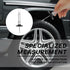 2Pcs Tire Tread Depth Gauge, Tread Depth Gauge in 32nds with Six-Sided Smart Color Coded, Professional Tire Thread Meter Tool for Quickly Identifi...