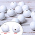White Wood Beads 25mm, Smooth Painted Loose Beads Spacer Beading Supplies for Farmhouse Beads Craft, 50Pcs(4.5mm hole)...
