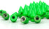 RUBYCA 12MM 50 Sets Metal Tree Spikes and Studs Metallic Screw-Back for DIY Punk Leather-Craft Green...