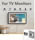 2 Pack Monitor Wall Mount for 14”-27” TVs LED LCD Flat Screen, Small TV Mount for Computer Monitors, RV TV Mount Camper Fixed Low Profile with 100...