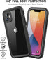 for iPhone 11 Waterproof Case with Built-in Screen Protector, Shockproof Dustproof Full Body Protective IP68 Waterproof Phone Case for iPhone 11 6...