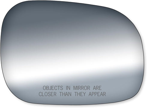 Fit System Passenger Side Mirror Glass, Suzuki Grand Vitara, Vitara, XL-7...