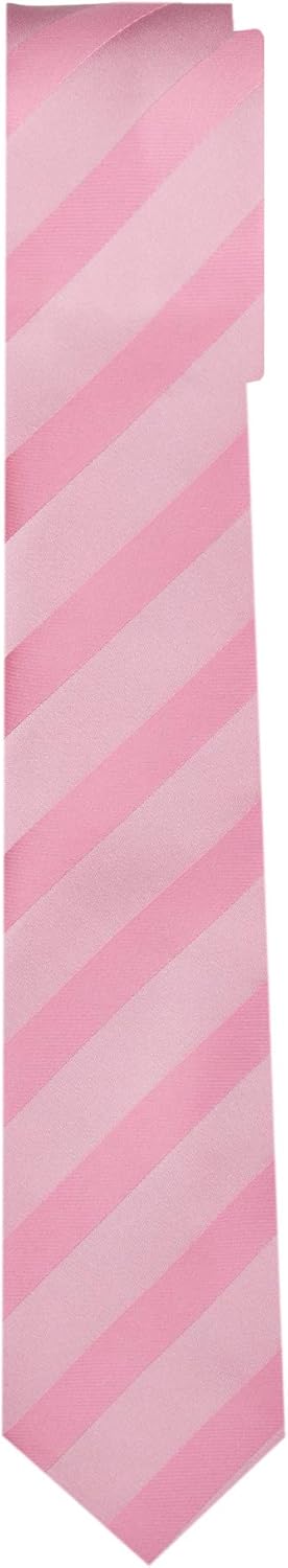 Jacob Alexander Men's Slim Stripe Tonal 2.5 inch Wide Neck Tie...