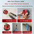 Drill Dust Cover Collector, Hammer Impact Drills Multiple Holes Ash Dust Catcher Industrial Aluminum Alloy Saw Dust Connecting Bowl Tool (Dust Box...