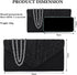 Evening Bag Clutch Purses for Women, Rhinestones Purse, Sparkling Envelope Evening Bag with Detachable Chain...