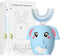 Kid Electric U Shaped Toothbrush with 4 Soft Brush Heads Rechargeable Children Toothbrush with 6 Cleaning Modes IPX7 Waterproof - (Age 2-7 Blue)...