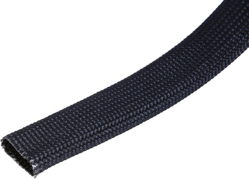Hiwow 5FT Heat Sleeve Fiberglass Adjustable Heat Shield Sleeve Black Color (5FT X 6MM(1/4''))...