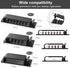 Cable Management Clips, 20Pcs Cable Organizers Wire Clips Cord Holder for TV PC Ethernet Cable Desk Home Office (Black)...