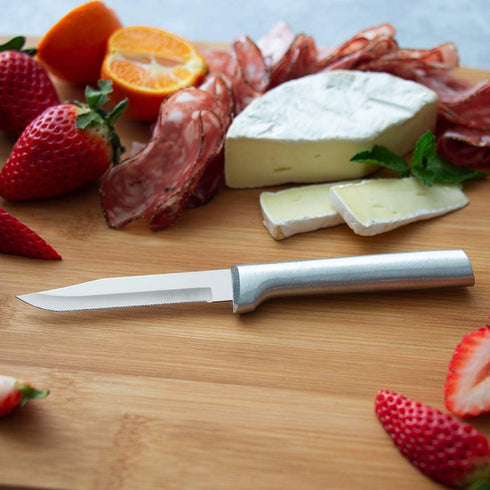 Rada Cutlery Sensational Serrations 3-Piece Kitchen Knife Set Stainless Steel Blade and Aluminum Handles...