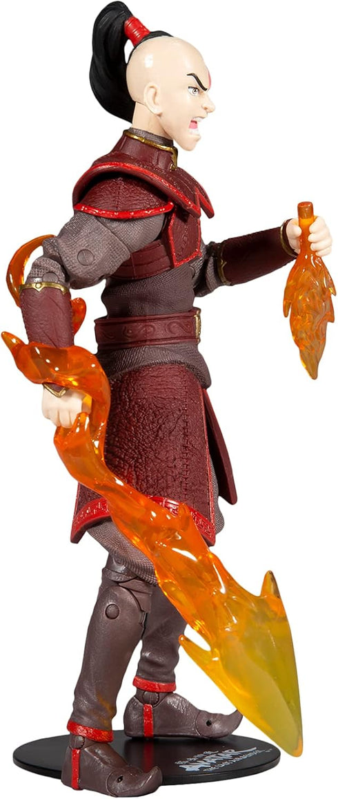 McFarlane Toys Avatar: The Last Airbender Prince Zuko 7" Action Figure with Accessories...