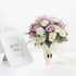 6 Pcs Stainless Steel Bead Side Napkin Rings Delicate Serviette Buckles (Gold)...