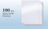 White Shimmer Paper - 100-Pack Metallic Paper, 120 GSM, Paper Crafting Supplies, Perfect for Flower Making, Ticket, Invitation, Stationery, Scrapb...