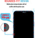 Slanku [3 Pack Privacy Screen Protector for iPhone 12, 12 Pro Tempered Glass Film, Anti-Spy, Full Coverage, Case Friendly...