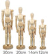 Artist Wooden Manikin Mannequin Sketching Lay Figure Drawing Model Aid Human Figure Artist Draw Painting Model Mannequin Jointed Doll for Art Draw...