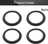 Fielect 12 Inch Speaker Foam Edge Surround Rings Replacement Parts for Speaker Repair or DIY 4pcs...