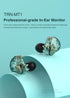 FEDAI TRN MT1 1DD HiFi Earphone Headphones, TRN MT1 in-Ear Earbuds with New 10mm Composite Magnetic Dynamic Driver Over Ear Headset with Detachabl...