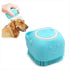 Dog Scrubber for Bath Pet Bathing Brush Silicone Shampoo Massage Dispenser Brush for Short Long Haired Dogs and Cats Washing(Blue)...