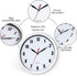 SAC SMARTEN ARTS 8" Silent Quartz Wall Clock Non-Ticking Digital Clock...