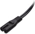 OMNIHIL 10 Feet AC Power Cord Compatible with LED Pico Projector 800x480p Optical Keystone USB/av/sd/hdmi/vga......