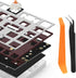 Poron Keyboard Pcb Foam 87 Layout Poron Switch Pads 120Pcs and Keyboard Sound Dampeners for Custom Keyboard...