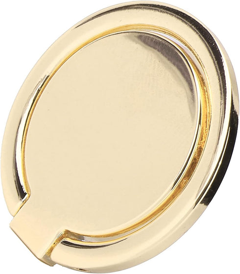 Phone Ring Holder, Mobile Phone Finger Ring Grip 360 Adjustable Metal Phone Holder Magnetic Car Mount for Mobile Phones and Tablets(Gold)...