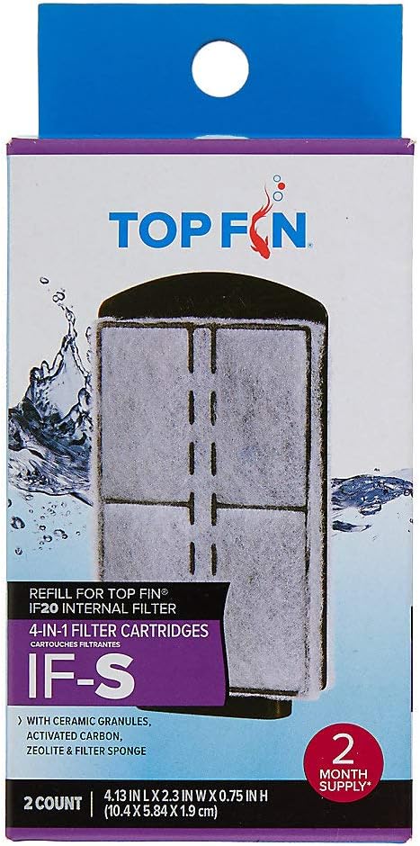 Top Fin Retreat Filter Large, IF-S (2 Count)...