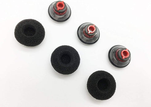 Reki Voyager 5200 Ear Tips - 3 Pcs Premium Replacement Earbuds Eartips Eargels & Foams Set Compatible with Plantronics Voyager 5200 5220 Wireless ...