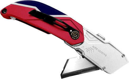 Norske Tools NMCP076 Auto Loading Folding Utility Knife...