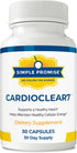 Cardio Clear 7 - Heart Health Supplements - Maintain Cellular Energy - Contains CoQ 10, 30 Day Supply...