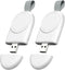 Wireless Charger for Apple Watch (2 Pack), USB Portable Magnetic Fast Charging Travel Car Chargers for iWatch Compatible with Series 9 8 7 SE 6 5 ...