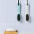 Cleaning Brush Household Small Laundry Brush for Soft Bristle Scrub Clothes Shoe Underwear Fabric Hand Cleaning Brush (Gray)...