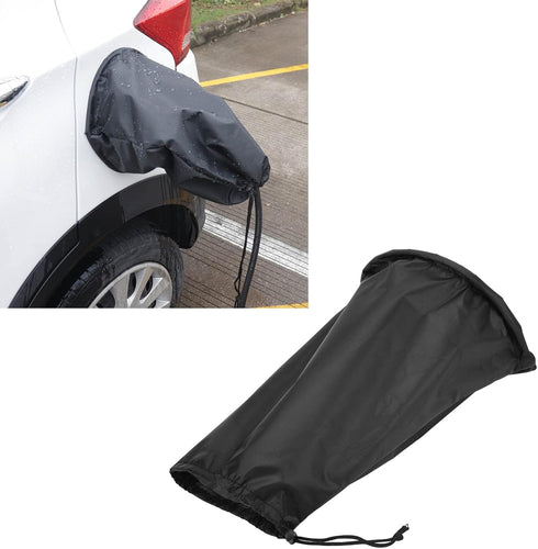 EV Port Waterproof Cover Sun Dust Protection Strong Magnetic Adsorption for Electric Car Double Sided Rain Sun Snow Protection Magnetic Adsorption...