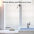 Privacy Window Film Decoration, Heat Control Window Tint for Home, Static Cling Glass Door Covering Window Sticker Removable Non-Adhesive UV Block...