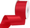 VATIN Double Face Hot Red Satin Ribbon 2" Continuous 25 Yards,Red Polyester Fabric Ribbon use for Bows Bouquet, Gift Wrapping, Floral Arrangement ...