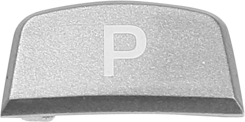X AUTOHAUX Gear Shift Button Cover Gear Shift Knob Lever Parking Button Trim Cover Replacement LR086213 for Land Rover Range Sport 2014+ Gray...