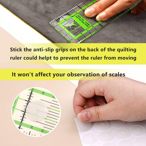Quilting Sewing Ruler,5 x 30cm High Transparent Sewing Drawing Template Tailor Dressmaker Quilting Tool with Grid Lines for Designers Tailors Quil...